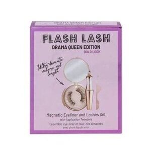 Aria Beauty Flash Lash Drama Queen Bold Look Magnetic Eyeliner & Lashes Set